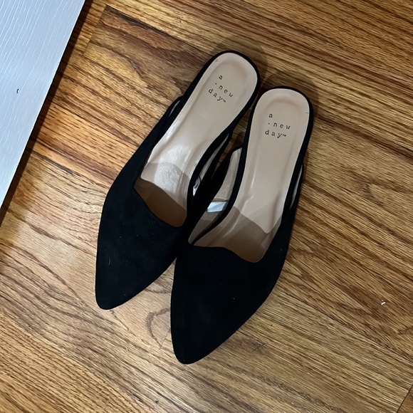 Velvet slides/ Mules - Picture 3 of 3